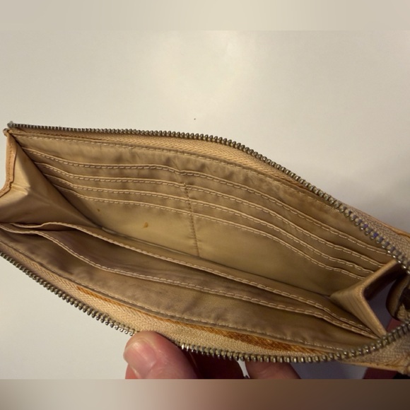 Coach Pink Glitter Wallet Wristlet/Clutch (Approx 8”L x 4”H x 4”D) - Picture 15 of 16